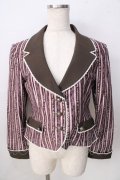 metamorphose / Royal stripeジャケット  ピンク Y-25-09-01-051-ME-JA-SZ-ZY