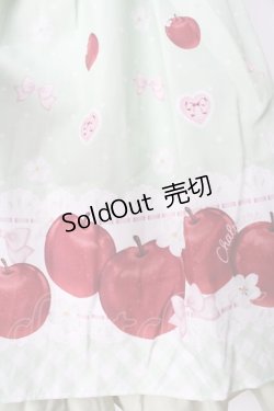 画像4: Chalmiere / スウィーティアップルジャンパースカート M グリーン Y-25-09-01-056-LO-OP-SZ-ZT118