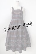 axes femme / タータンチェック柄ジャンスカ  ワイン Y-25-09-01-060-AX-OP-SZ-ZY