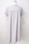 画像2: 【SALE】axes femme POETIQUE / メッセージリボン半袖ワンピース  ラベンダー Y-25-09-01-062-AX-OP-SZ-ZH (2)