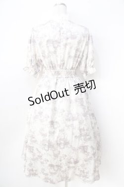 画像2: m petit by misako / トワルドジュイワンピース  中灰 Y-25-09-01-065-LO-OP-SZ-ZY