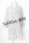 axes femme / トレンチデザインワンピース  グレー Y-25-09-01-067-AX-OP-SZ-ZY
