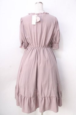 画像2: m petit by misako / AMレースアップワンピース  ピンク Y-25-09-01-069-LO-OP-SZ-ZY