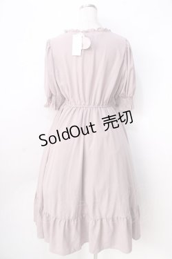 画像2: m petit by misako / AMレースアップワンピース  ピンク Y-25-09-01-069-LO-OP-SZ-ZY