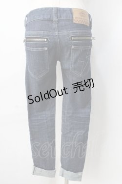 画像2: LISTEN FLAVOR / スタッズ付きデニム  デニム Y-25-09-01-077-PU-PA-SZ-ZY
