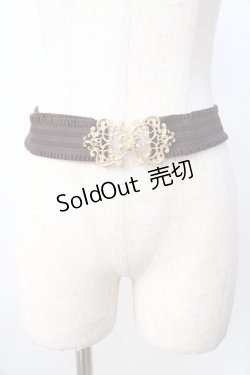 画像2: axes femme / モチーフゴムベルト  ゴールド Y-25-09-01-011-AX-BL-SZ-ZT487-F005
