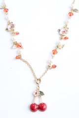 axes femme / フェミニンフルーツネックレス  イエロー Y-25-09-01-002-AX-CO-SZ-ZY