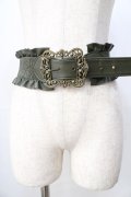 axes femme / クラシカルバックルベルト  カーキ Y-25-09-01-014-AX-AC-SZ-ZY