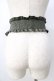 画像2: axes femme / クラシカルバックルベルト  カーキ Y-25-09-01-014-AX-AC-SZ-ZY (2)