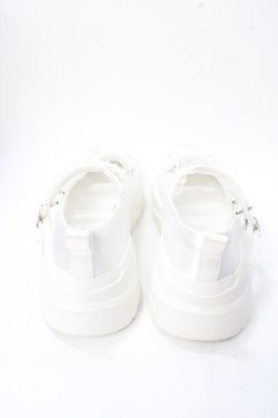 画像3: axes femme POETIQUE / サテンバレエスニーカー  白 Y-25-09-01-022-AX-SH-SZ-ZY