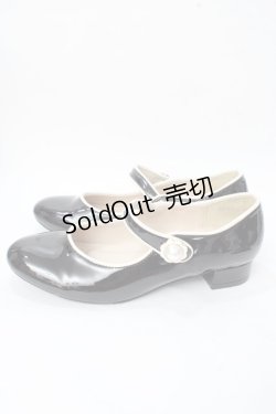 画像2: axes femme POETIQUE / パール釦フラットシューズ L 黒 Y-25-09-01-023-AX-SH-SZ-ZT-K017