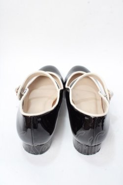 画像3: axes femme POETIQUE / パール釦フラットシューズ L 黒 Y-25-09-01-023-AX-SH-SZ-ZY