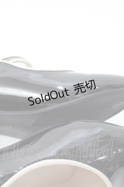 画像5: axes femme POETIQUE / パール釦フラットシューズ L 黒 Y-25-09-01-023-AX-SH-SZ-ZT-K017