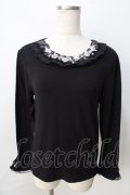 axes femme / バラレースガーデンインナー M 黒 Y-25-09-01-036-AX-TO-SZ-ZY