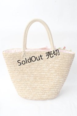 画像2: BABY,THE STARS SHINE BRIGHT / Primrose かごBag  ピンク Y-25-09-05-006-BA-BG-SZ-ZY