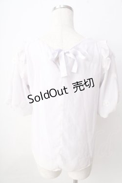 画像2: axes femme POETIQUE / フラワーモチーフシフォントップス  ラベンダー Y-25-09-05-049-AX-TO-SZ-ZY