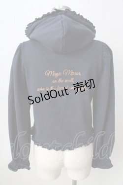 画像2: Maison de FLEUR / SnowWhiteジップパーカー  紺 Y-25-09-05-051-LO-TO-SZ-ZY