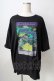 画像1: Candy Stripper / バーガーショップキャンディBIG Tシャツ  黒 Y-25-09-05-052-PU-TO-SZ-ZT1021Y (1)