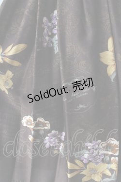 画像3: axes femme / 楽譜×鳥かご柄ワンピース  ブラウン Y-25-09-05-062-AX-OP-SZ-ZY
