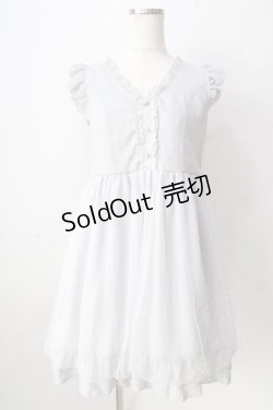 画像1: axes femme POETIQUE / ドットフロッキーノースリワンピース  グレー Y-25-09-05-063-AX-OP-SZ-ZY