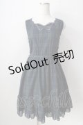 axes femme POETIQUE / カットワーク刺繍コットンワンピース  グリーン Y-25-09-05-065-AX-OP-SZ-ZY