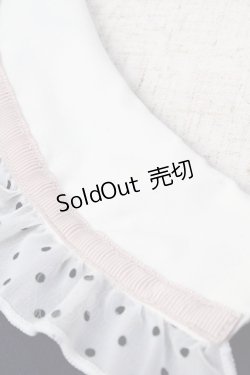 画像3: axes femme POETIQUE / ドットフリルカットワンピース  紺 Y-25-09-05-068-AX-OP-SZ-ZY