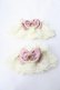 画像1: axes femme kawaii / レーシーお袖留め  生成り Y-25-09-05-002-AX-ZA-SZ-ZY (1)