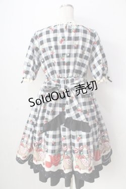 画像2: 【SALE】axes femme Kawaii / ベリーズピクニックワンピース  黒 Y-25-09-05-079-AX-OP-SZ-ZT303
