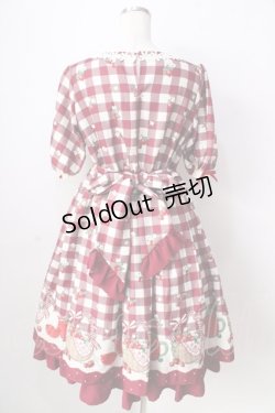 画像2: axes femme kawaii / ベリーズピクニックワンピース  赤 Y-25-09-05-080-AX-OP-SZ-ZY