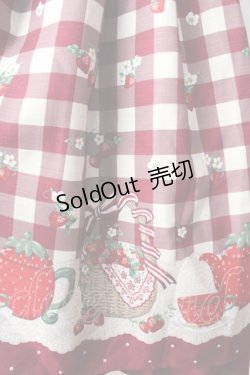 画像3: axes femme kawaii / ベリーズピクニックワンピース  赤 Y-25-09-05-080-AX-OP-SZ-ZY