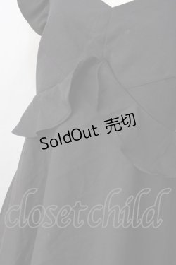 画像3: DearMyLove / バックリボンフリルジャンスカ  黒 Y-25-09-05-081-EL-OP-SZ-ZY