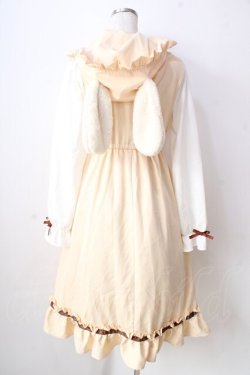 画像2: DearMyLove / ポムポムプリンショートワンピース  クリーム Y-25-09-05-086-EL-OP-SZ-ZY