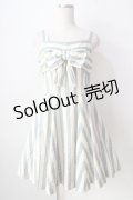 MILK / 60'sドレス  ミント×生成 Y-25-09-05-089-ML-OP-SZ-ZY