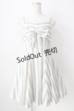 画像1: MILK / 60'sドレス  ミント×生成 Y-25-09-05-089-ML-OP-SZ-ZY
