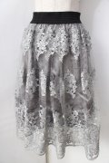 axes femme / コードレーススカート  グレー Y-25-09-05-106-AX-SK-SZ-ZY