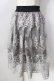 画像1: axes femme / コードレーススカート  グレー Y-25-09-05-106-AX-SK-SZ-ZT162 (1)