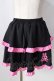 画像1: ACDC RAG / PUNKYバニースカート  ブラック×ピンク Y-25-09-05-115-PU-SK-SZ-ZY (1)