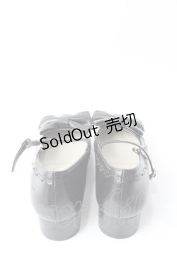 画像3: axes femme kawaii / ローヒールリボンパンプス M 黒 Y-25-09-05-018-AX-SH-SZ-ZY