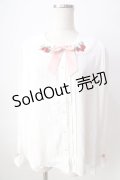 axes femme kawaii / ベリーズピクニックブラウス  白 Y-25-09-05-027-AX-BL-SZ-ZY