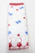 Angelic Pretty / Ice Cream Parlorオーバーニー  ブルー×レッド Y-25-09-07-007-AP-ZA-SZ-ZY