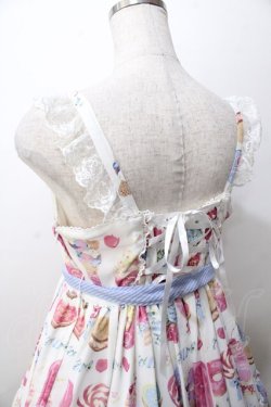画像5: Angelic Pretty / Sugar Candy Shopジャンパースカート  白 Y-25-09-07-032-AP-OP-SZ-ZY