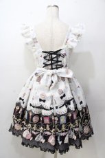 画像2: Angelic Pretty / Rose Tea Gardenジャンパースカート  黒 Y-25-09-07-033-AP-OP-SZ-ZY (2)