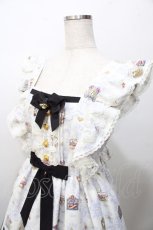 画像3: Angelic Pretty / Rose Tea Gardenジャンパースカート  黒 Y-25-09-07-033-AP-OP-SZ-ZY (3)