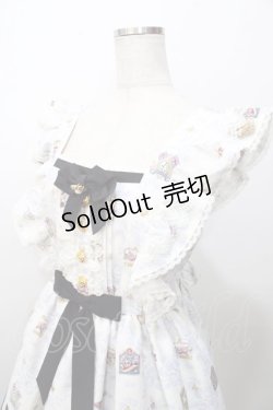 画像3: Angelic Pretty / Rose Tea Gardenジャンパースカート  黒 Y-25-09-07-033-AP-OP-SZ-ZY