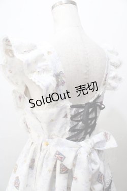 画像5: Angelic Pretty / Rose Tea Gardenジャンパースカート  黒 Y-25-09-07-033-AP-OP-SZ-ZY