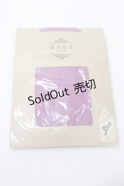 画像1: 【SALE】axes femme / 七分丈レギンス  パープル Y-25-09-07-008-AX-ZA-SZ-ZT487-F002