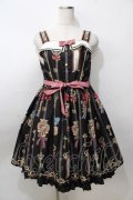 Angelic Pretty / British Keysジャンパースカート  黒 Y-25-09-07-037-AP-OP-SZ-ZY