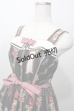 画像3: Angelic Pretty / British Keysジャンパースカート  黒 Y-25-09-07-037-AP-OP-SZ-ZY
