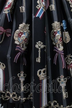 画像4: Angelic Pretty / British Keysジャンパースカート  黒 Y-25-09-07-037-AP-OP-SZ-ZY