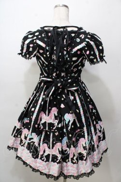 画像2: Angelic Pretty / Sugary Carnivalワンピース  黒 Y-25-09-07-038-AP-OP-SZ-ZY